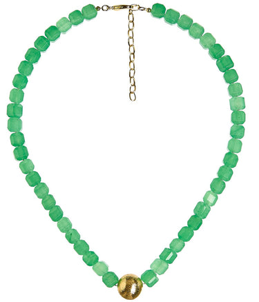 Alison Square - Quartz Beaded Necklace - Lisi Lerch