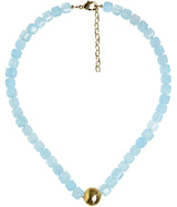 Alison Square - Quartz Beaded Necklace - Lisi Lerch