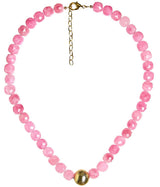 Alison Square - Quartz Beaded Necklace - Lisi Lerch