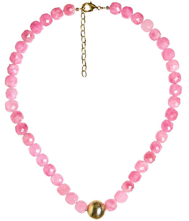 Alison Square - Quartz Beaded Necklace - Lisi Lerch