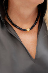 Alison Square - Quartz Beaded Necklace - Lisi Lerch
