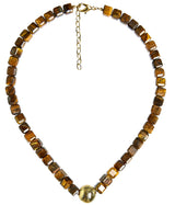 Alison Square - Quartz Beaded Necklace - Lisi Lerch