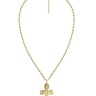 Ashton Cross Necklace - 18k Gold Plated - Lisi Lerch