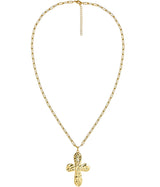 Ashton Cross Necklace - 18k Gold Plated - Lisi Lerch