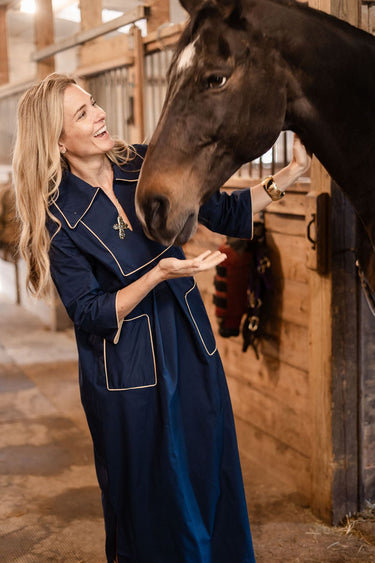 Ashton Cross Necklace - 18k Gold Plated - Lisi Lerch