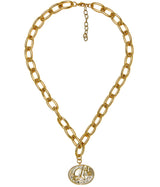 Augusta Golf Pendant Necklace - 18k Gold Plated - Lisi Lerch