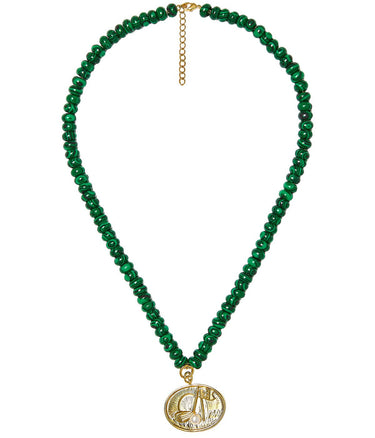 Augusta Golf Pendant Necklace - 18k Gold Plated - Lisi Lerch