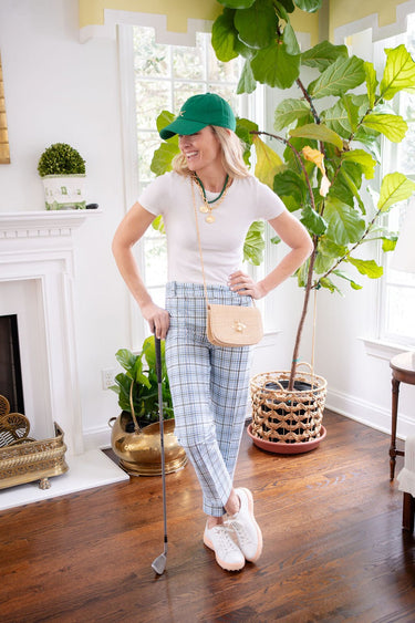 Augusta Golf Pendant Necklace - 18k Gold Plated - Lisi Lerch