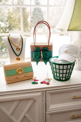 Augusta Golf Pendant Necklace - 18k Gold Plated - Lisi Lerch