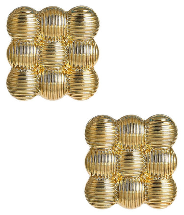 Ava - Statement Stud Earring - 18k Plated - Lisi Lerch
