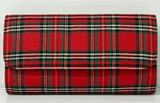 Avery Clutch - Red Plaid - Lisi Lerch