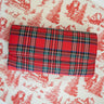Avery Clutch - Red Plaid - Lisi Lerch