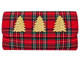 Avery Clutch - Red Plaid - Lisi Lerch