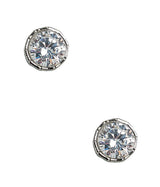 Bamboo Baby Bezel Stud - 18k Gold Plated - Lisi Lerch