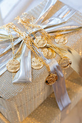 Beach Tag Charm Necklace – 18k Gold Plated - Lisi Lerch