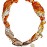 Bebe - Horse Orange Charm - Scarf Necklace - Lisi Lerch