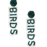BIRDS Drop - Fabric Backed Earrings - Lisi Lerch