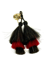 Black and Red Tassel -Sample Sale- Final Sale - Lisi Lerch