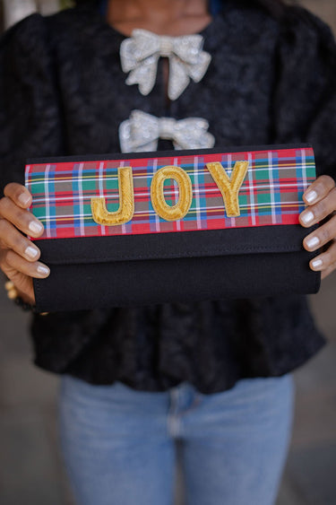 Black Avery - Embroidered Applique - Holiday Theme - Lisi Lerch