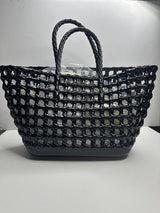Black Jellie Beach Bag - Sample Sale Final Sale - Lisi Lerch