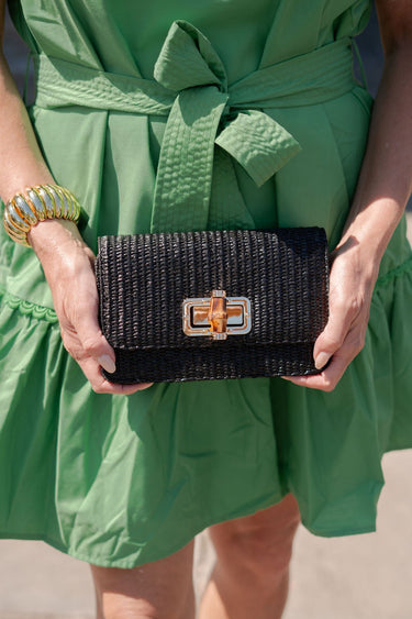Black Lilly Clutch - Lisi Lerch