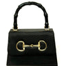 Black Lulu with Black Handle- Large Snaffle- Sample Sale- Final Sale - Lisi Lerch