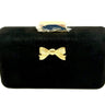 Black Mimi Gold Top-Bow- Sample Sale- Final Sale - Lisi Lerch