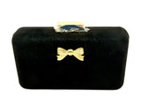 Black Mimi Gold Top-Bow- Sample Sale- Final Sale - Lisi Lerch