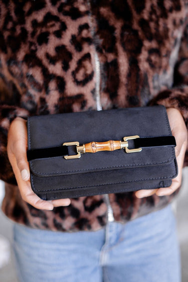 Black Ruby Suede - Velvet Band - Long Toggle - Lisi Lerch