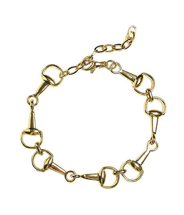 Blair Snaffle Horsebit Bracelet - 18k Plated - Lisi Lerch