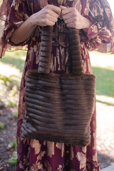 Blake Faux Fur Tote - Lisi Lerch