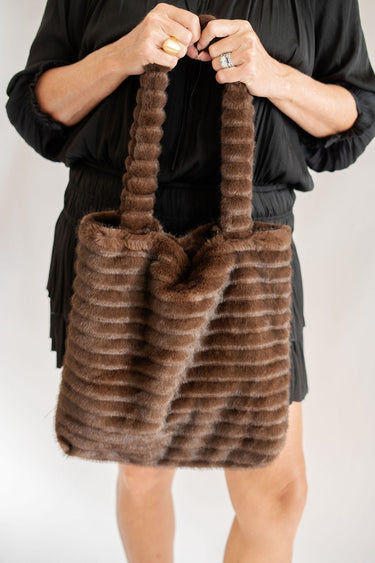 Blake Faux Fur Tote - Lisi Lerch