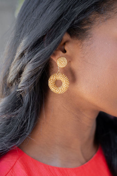 Bonnie Fabric Earring - Lisi Lerch