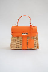 Celine Wicker Handbag - Lisi Lerch