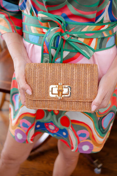 Chestnut Lilly Clutch - Lisi Lerch