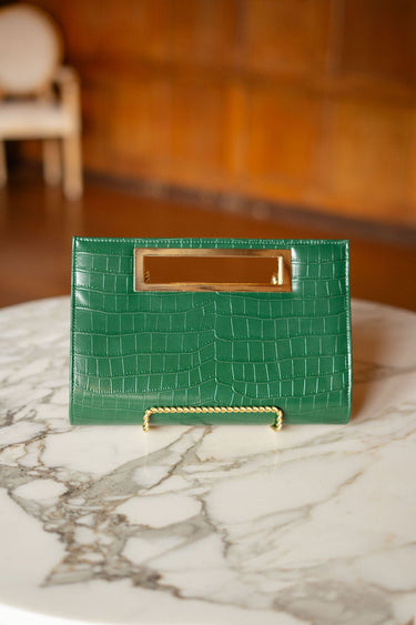 Chloe Croc Clutch - Lisi Lerch