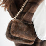 Claire Faux Fur Foldover Handbag - Lisi Lerch