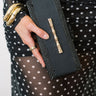Colette Black - Black Band with Small Bamboo Bar - Lisi Lerch