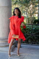 Colette Clutch - Embroidered Applique - Holiday - Lisi Lerch