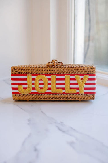 Colette Clutch - Embroidered Applique - Holiday - Lisi Lerch