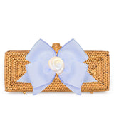 Colette - Fluffy Bow - White Shell 