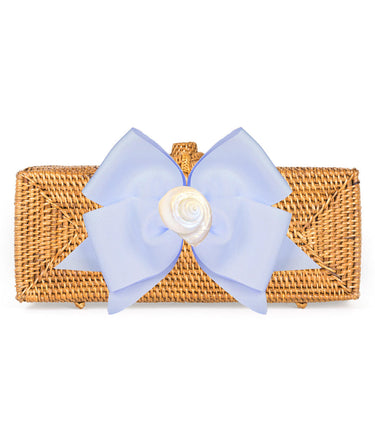  Colette - Fluffy Bow - White Shell 