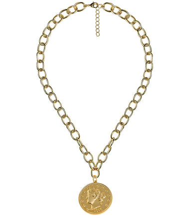 Colette - Vintage Coin - 18k Gold Plated - Lisi Lerch