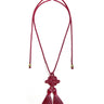Connie Rope Tassel Adjustable Necklace - Lisi Lerch