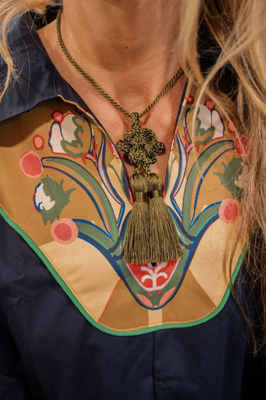 Connie Rope Tassel Adjustable Necklace - Lisi Lerch