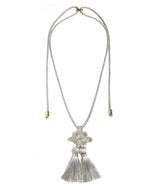 Connie Rope Tassel Adjustable Necklace - Lisi Lerch