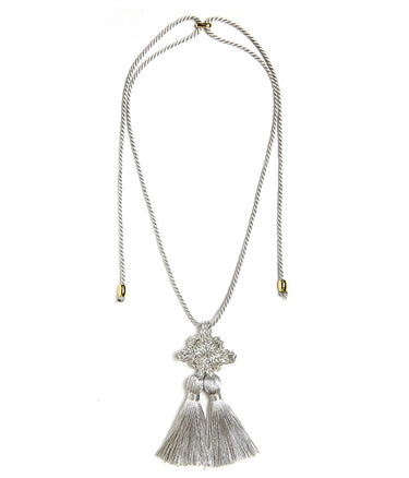 Connie Rope Tassel Adjustable Necklace - Lisi Lerch
