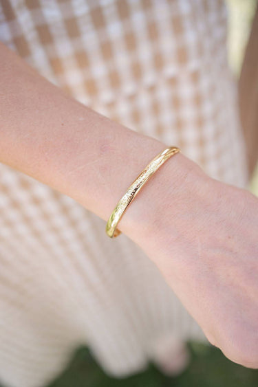 Cuff - Beach Tag - 18k Gold Plated - Lisi Lerch