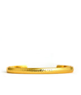 Cuff - Beach Tag - 18k Gold Plated - Lisi Lerch