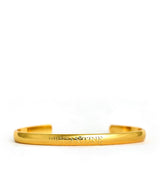 Cuff - Beach Tag - 18k Gold Plated - Lisi Lerch